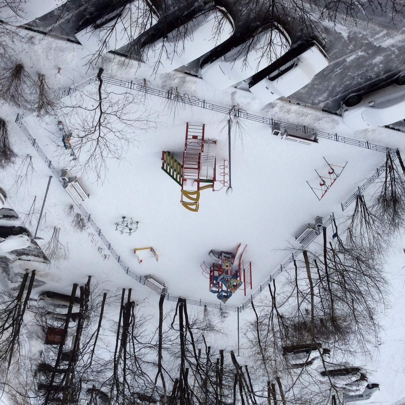 He left ....