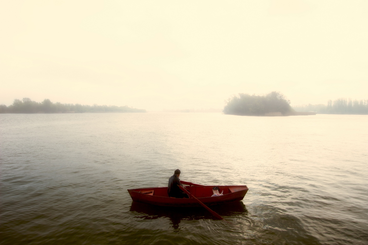 In the fog ...