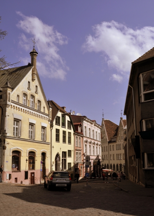 Tallinn old town street