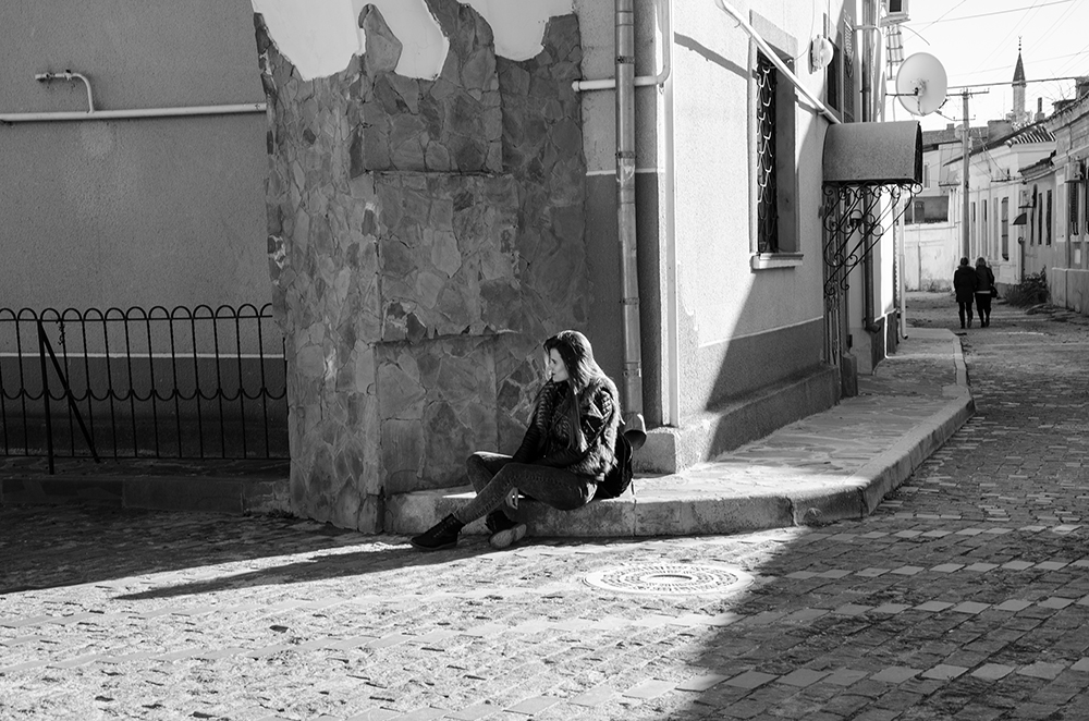 In the old town