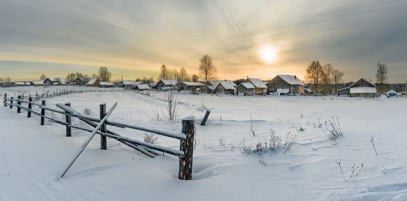 Short winter day ...