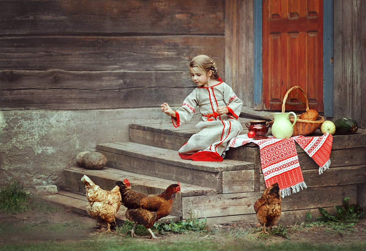 Summer in the village