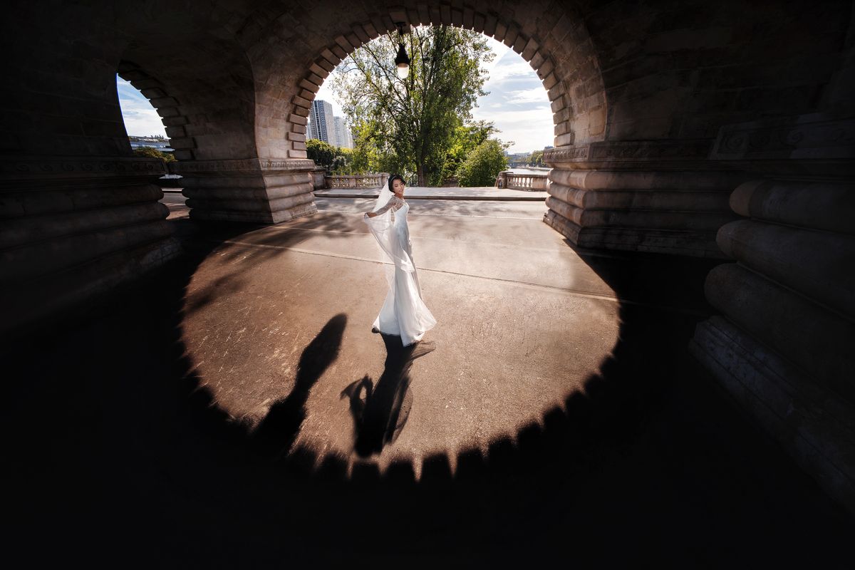 Dreaming bride