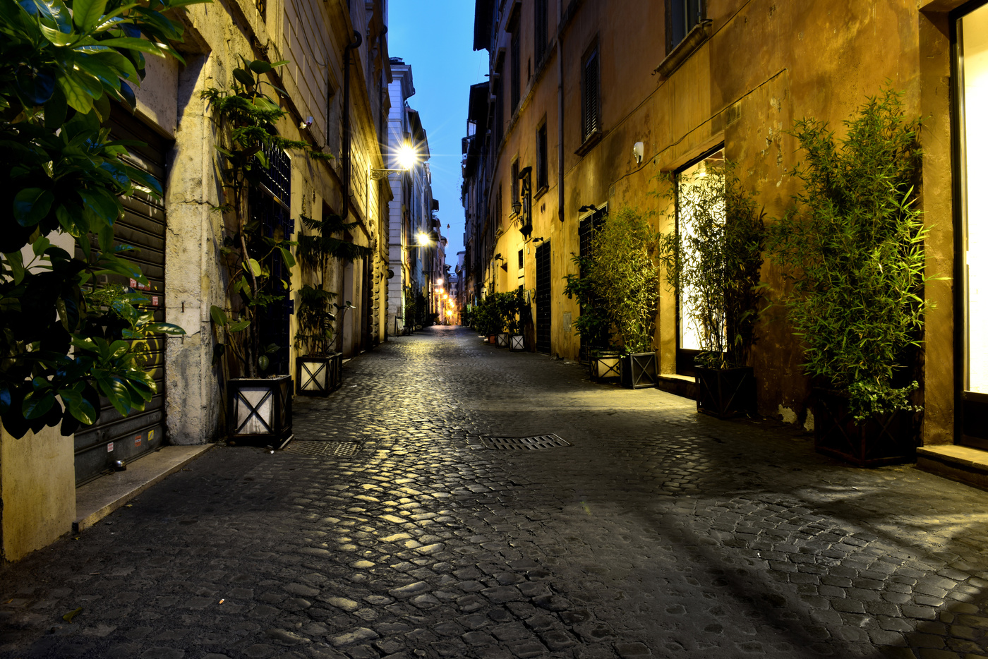 quiet street
