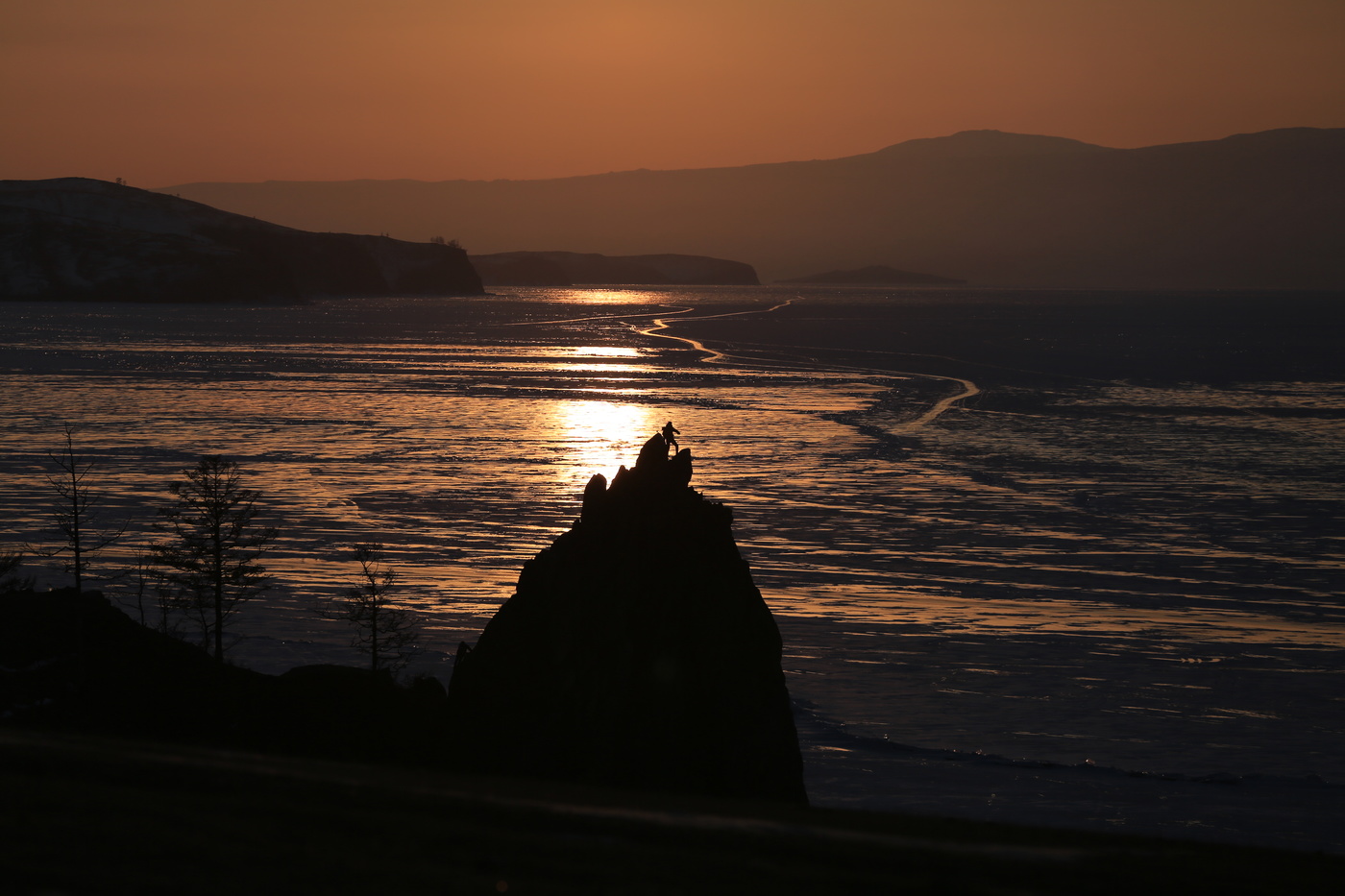 On the sunset