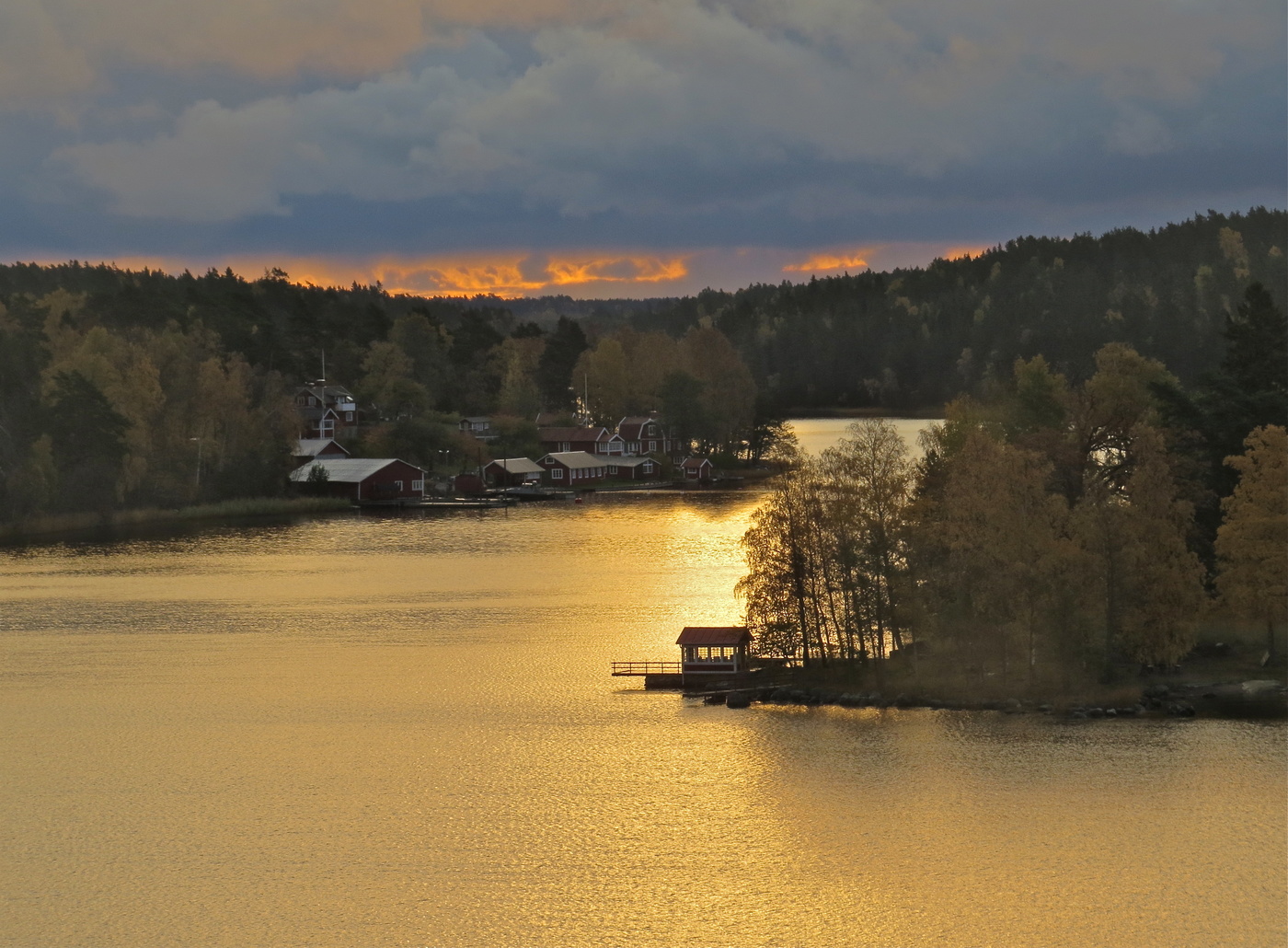Autumn sunrise