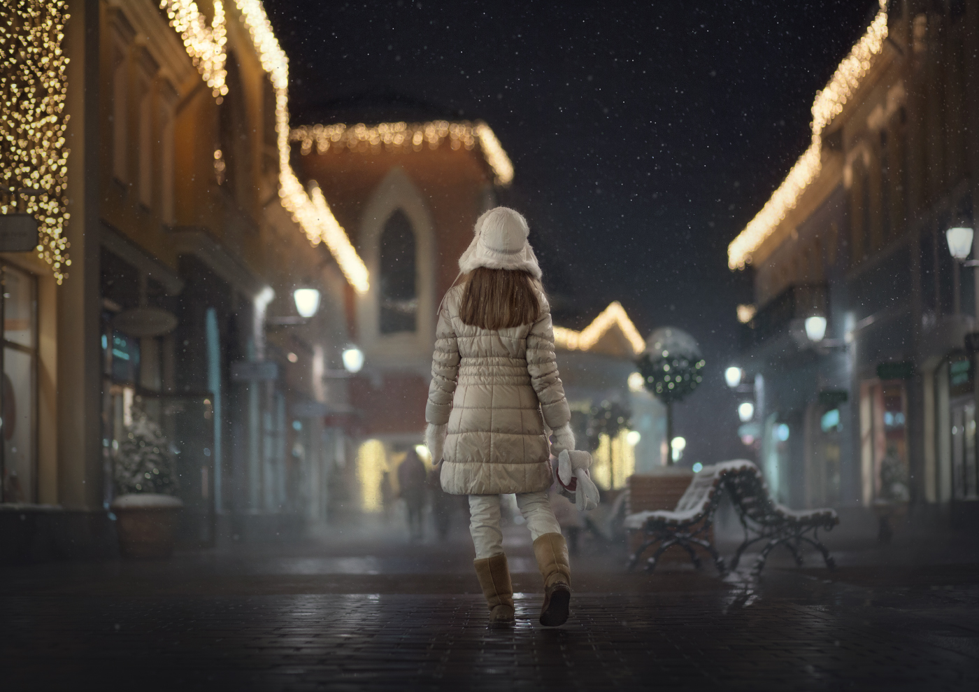 city ​​at night