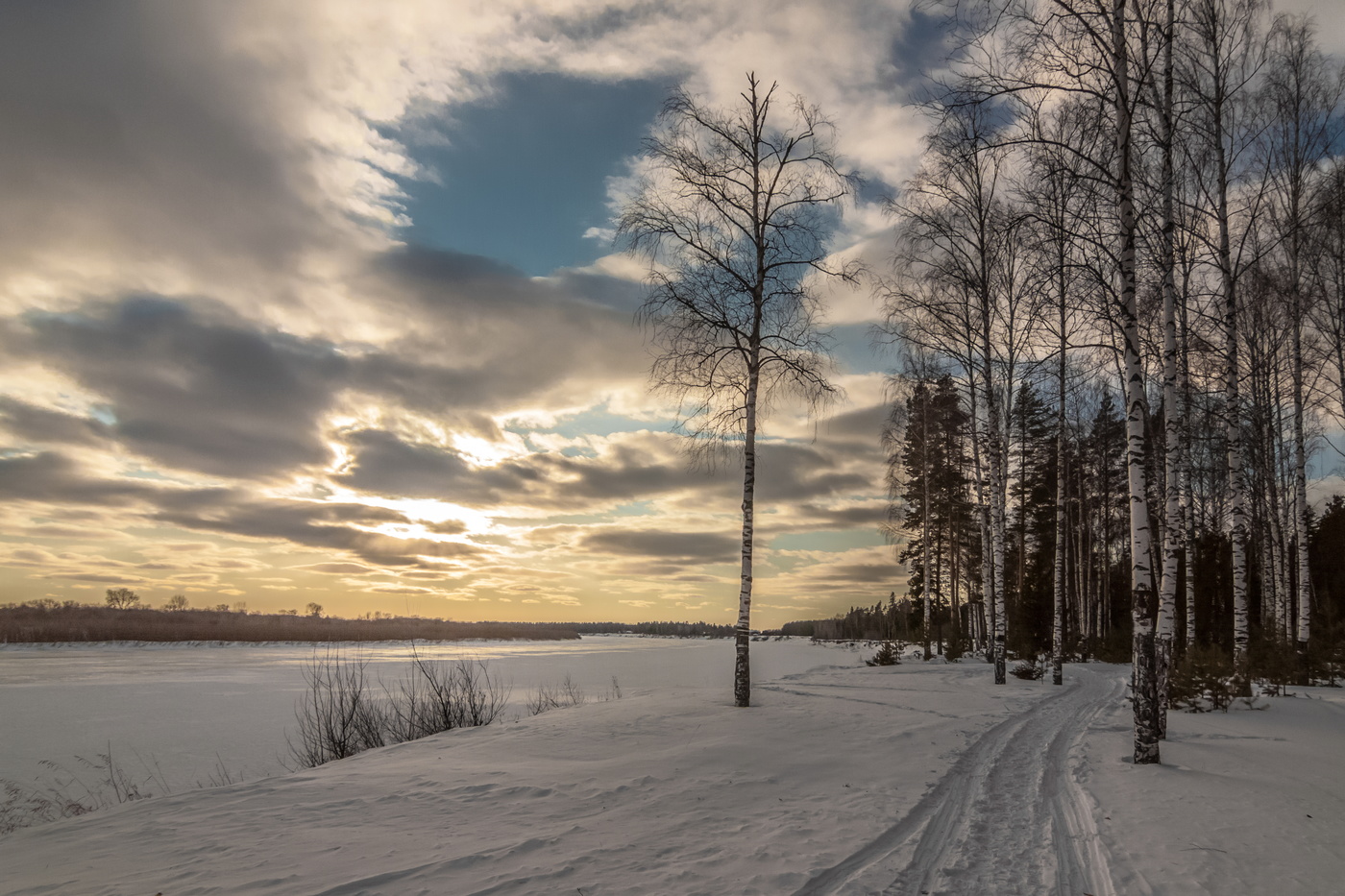 Before the sunset