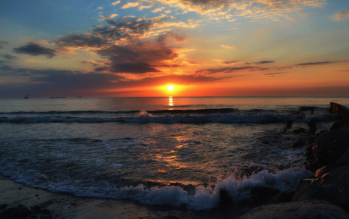 Baltic sunset