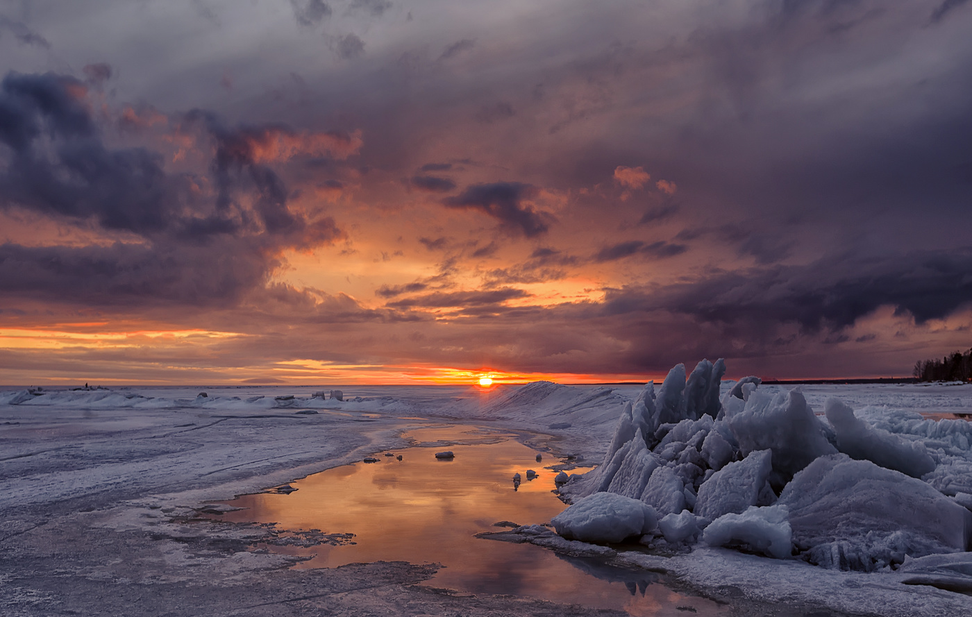 Ice drift.