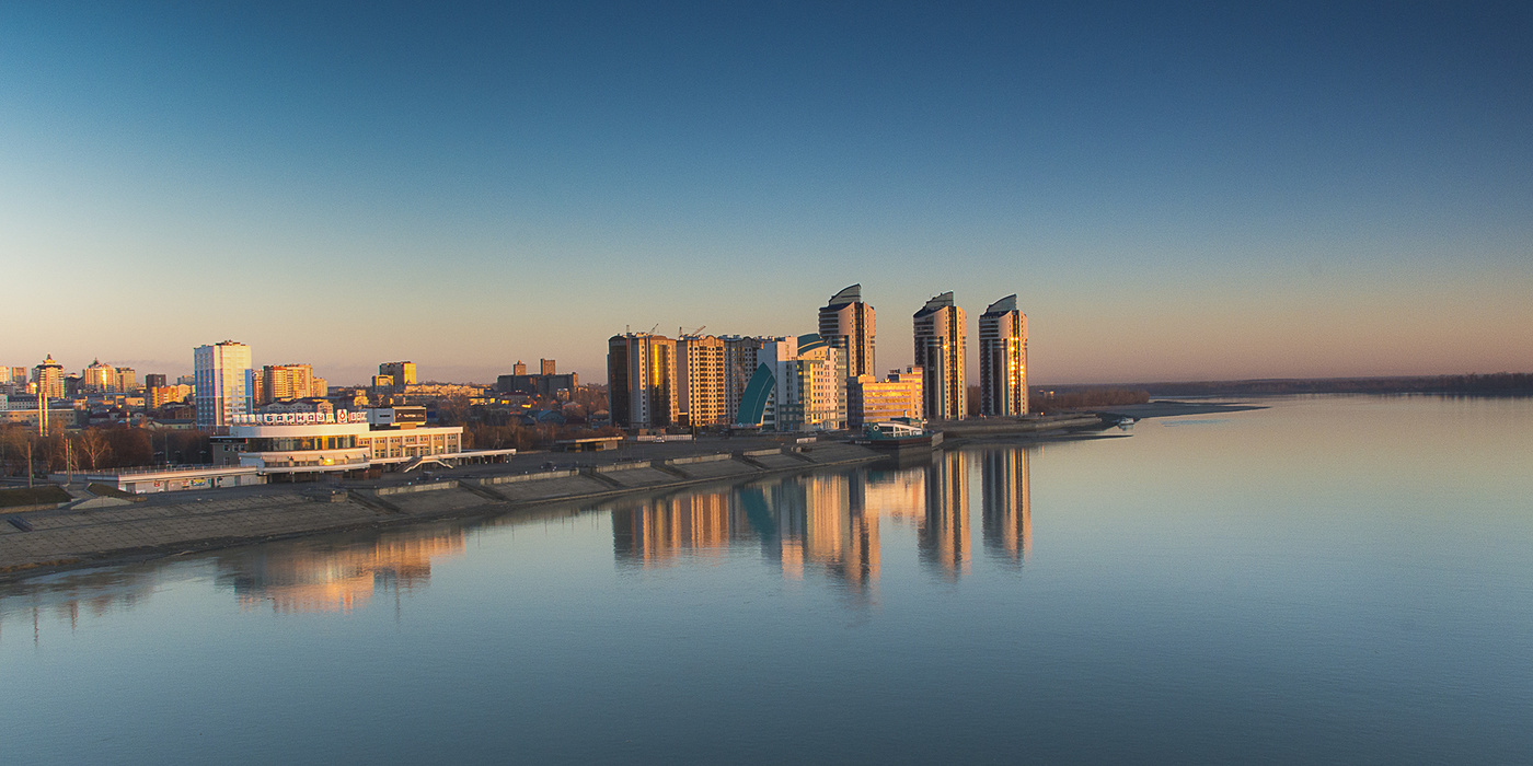 Фото оби в барнауле