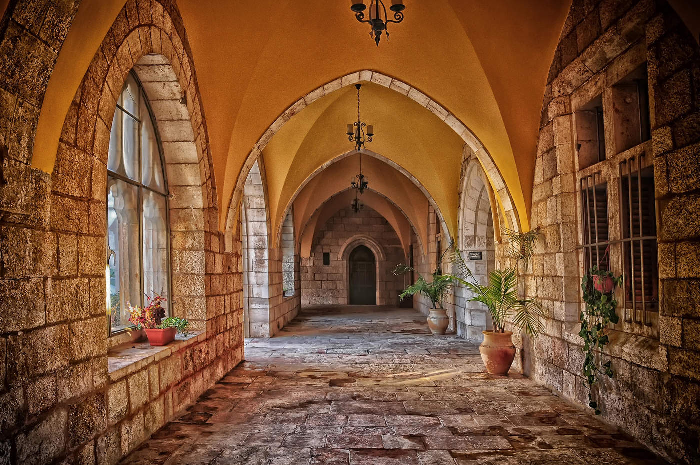 Jerusalem Courtyard