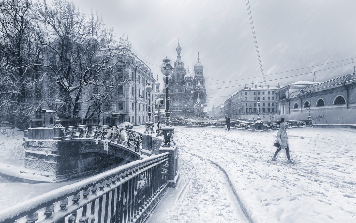 Snowfall.