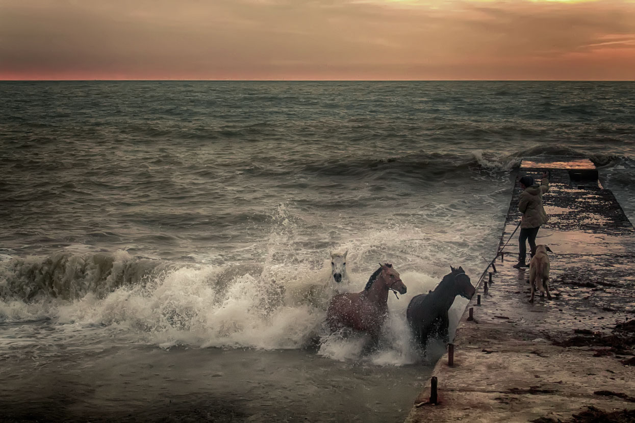 Evening at Sea
