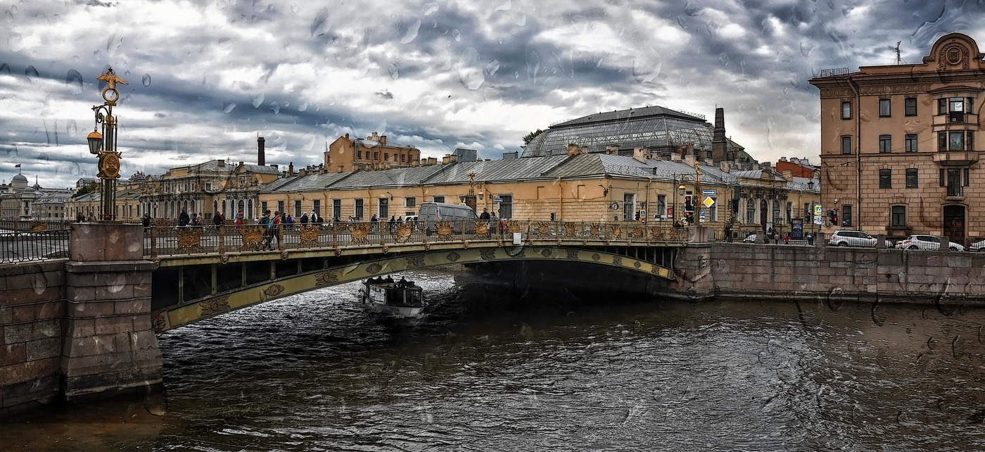 Дождь в санкт петербурге фото