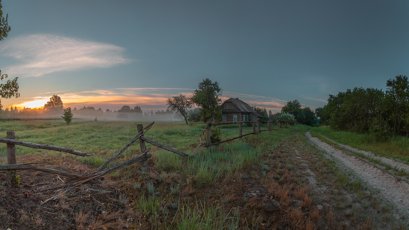 At dawn