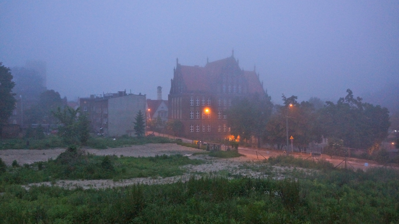 Evening fog