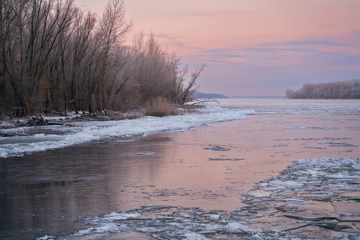 On the Volga.