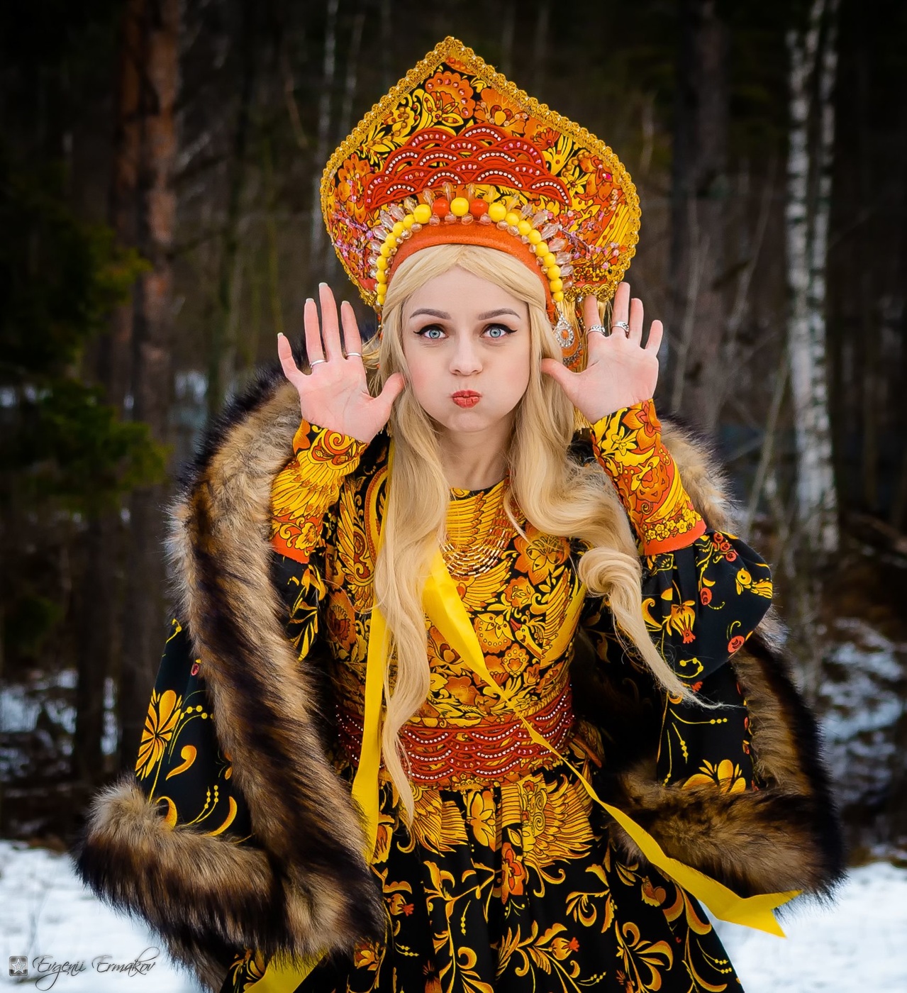 Backstage of Russian Beauty
