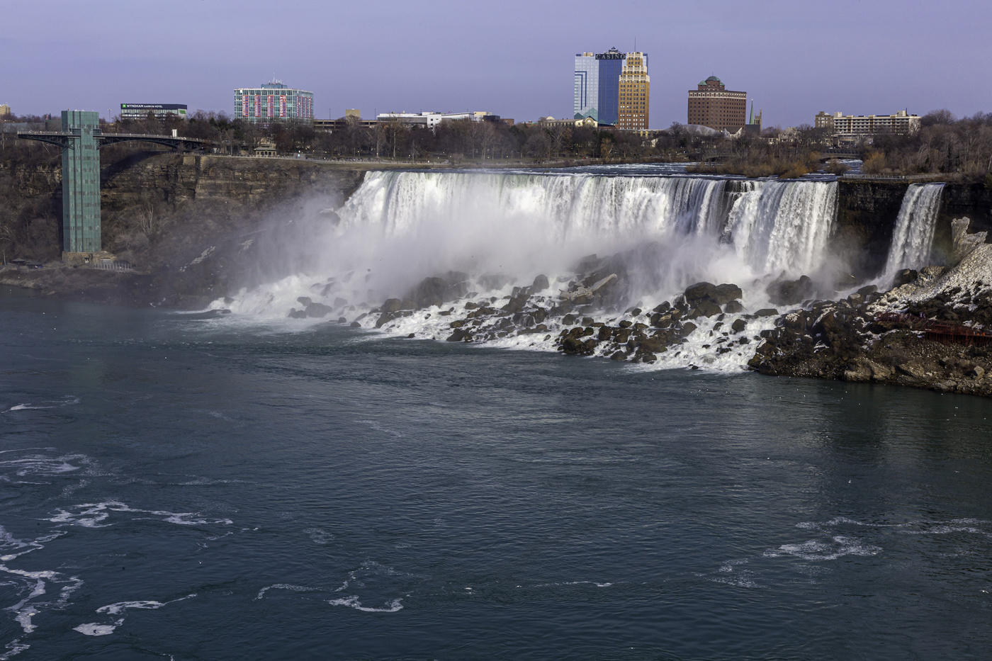 Sun on the Falls