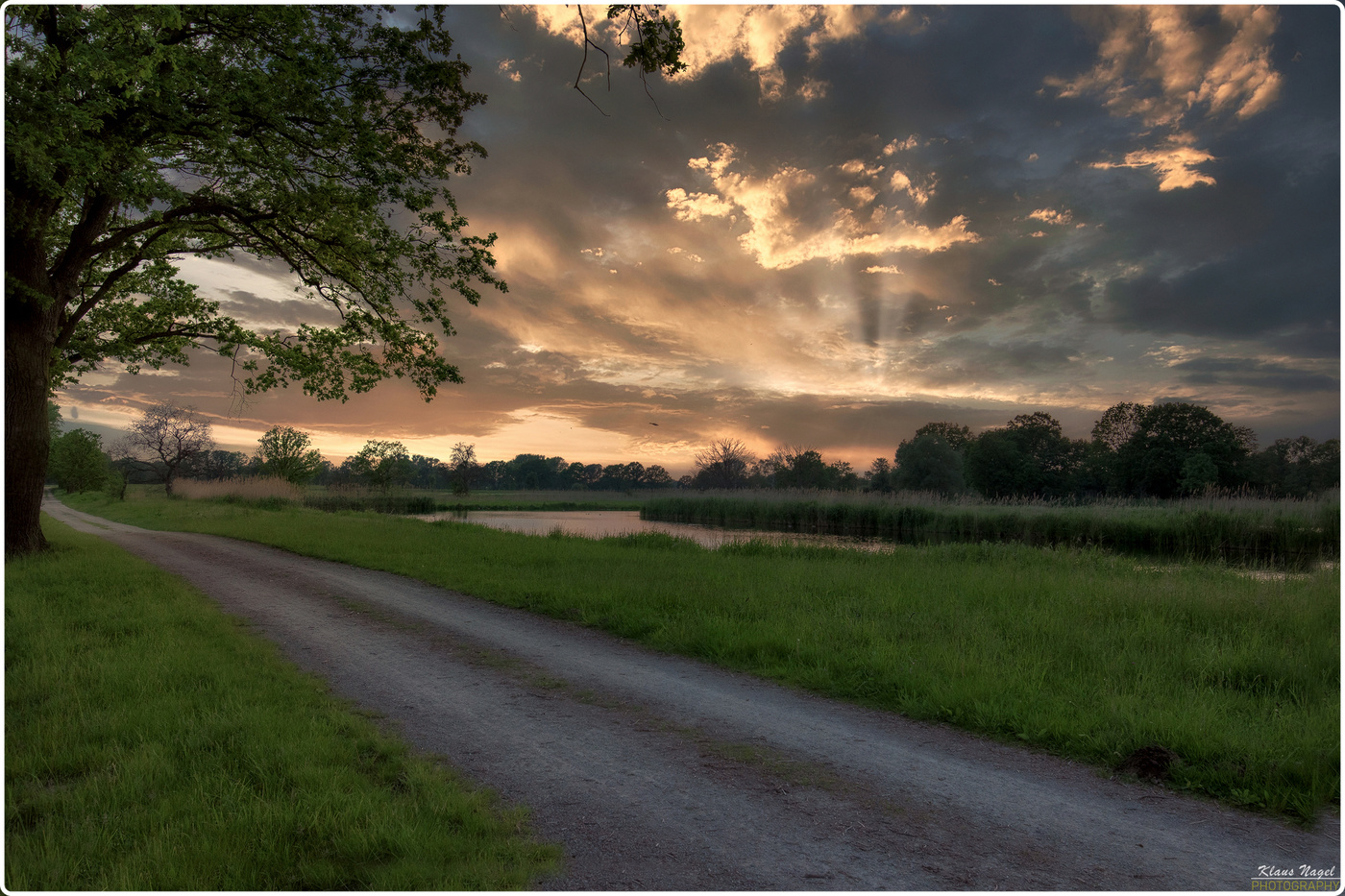 Landscape in Northern Germany