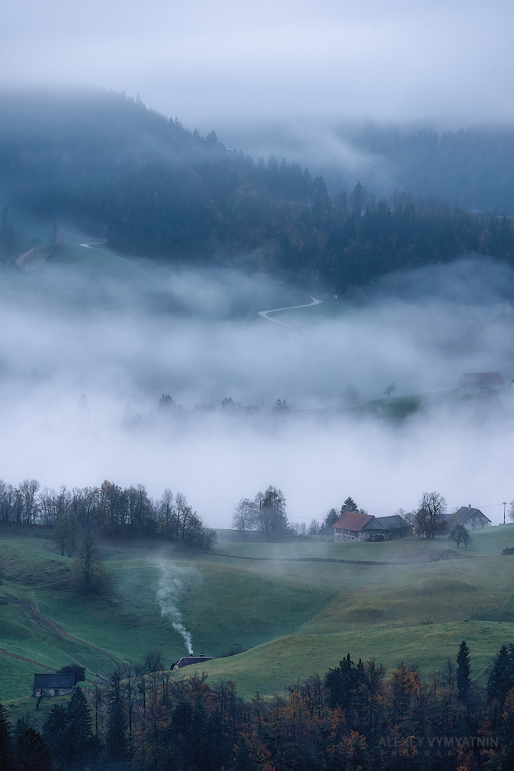 At dawn