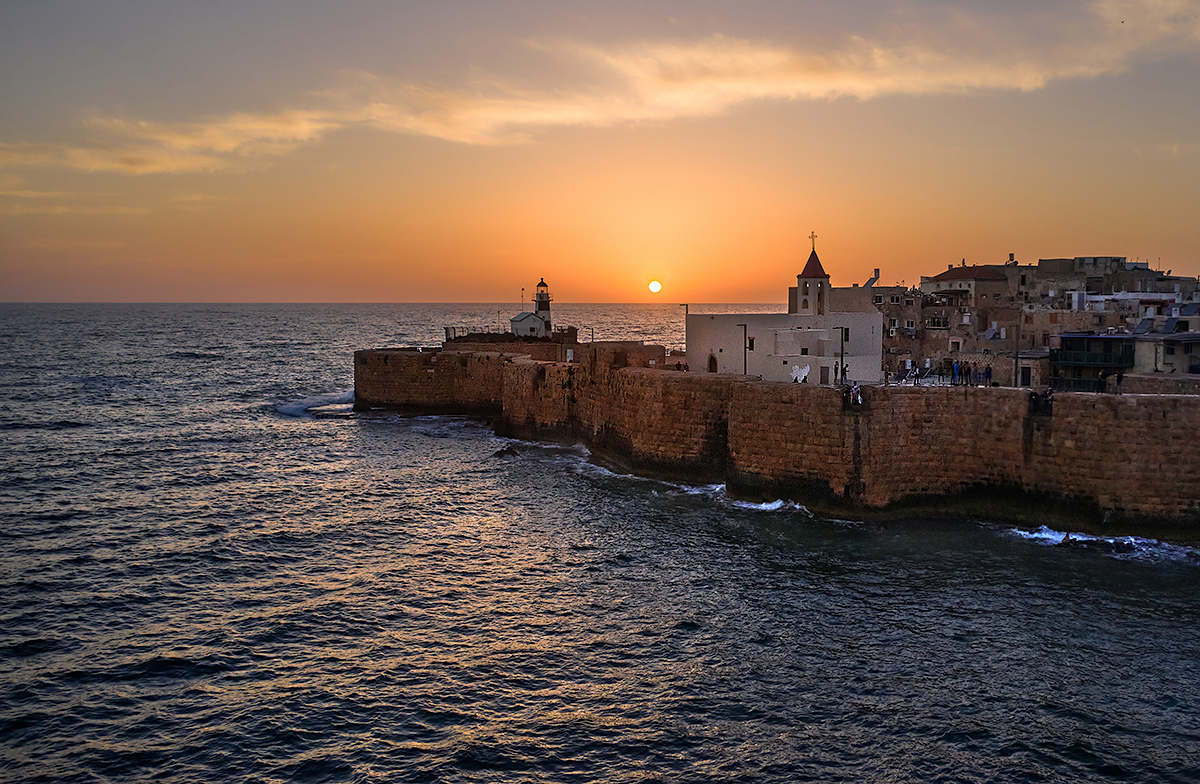 The walls of the ancient ACCO