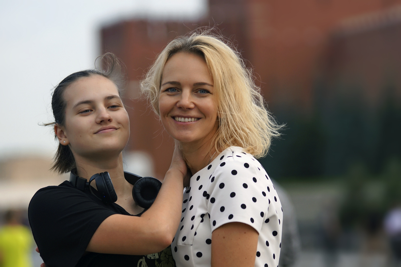 Two smiles