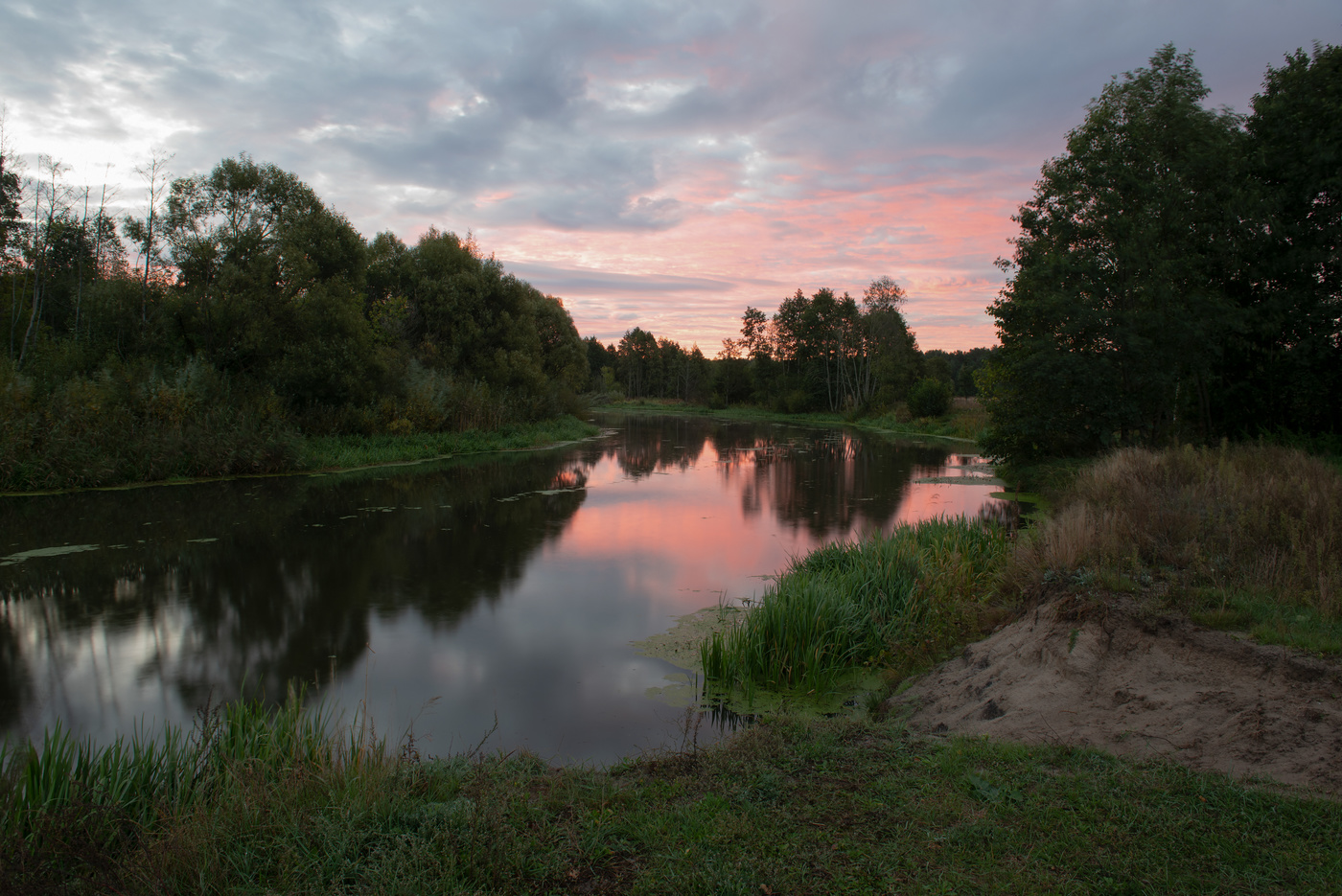 Morning on the river
