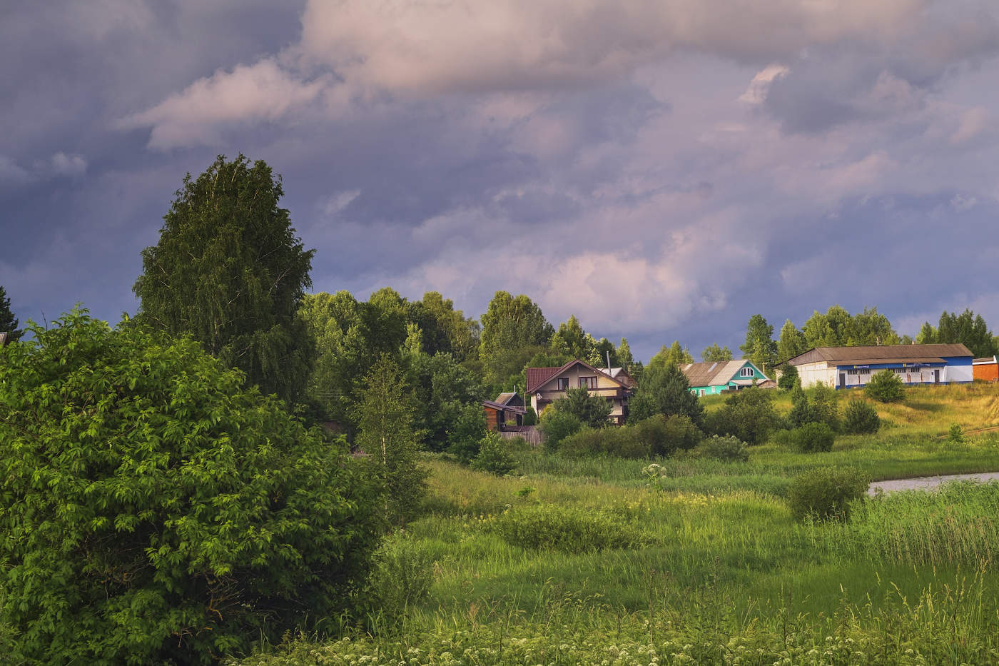 Before the rain