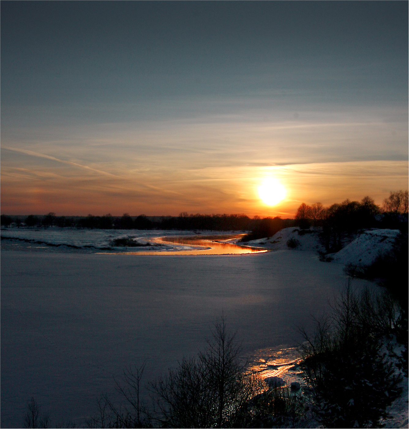 Neman sunset.