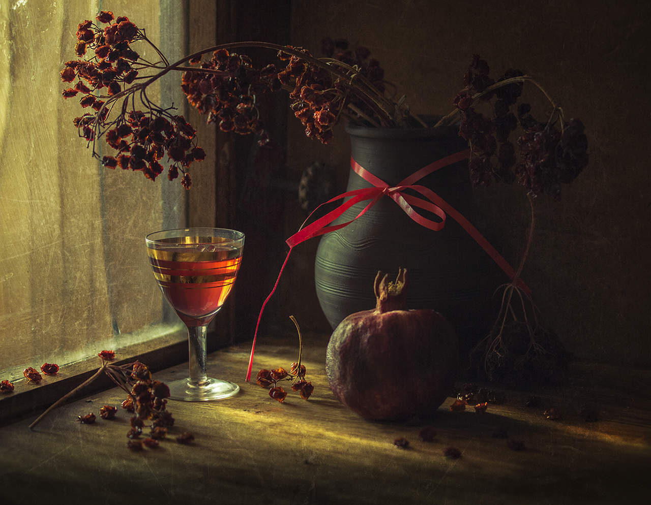 With Pomegranate