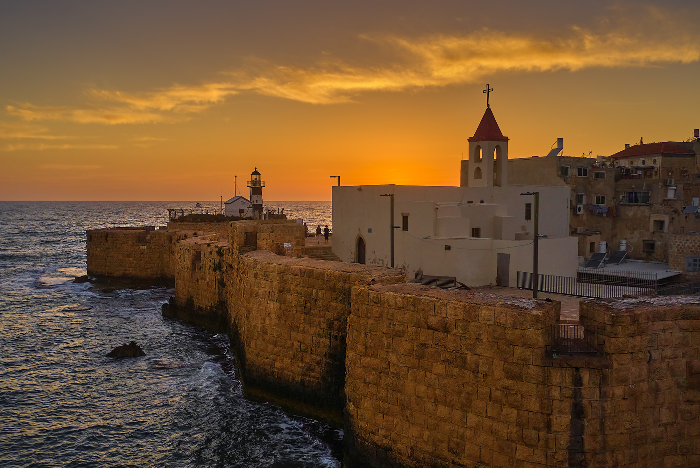 The walls of the ancient ACCO