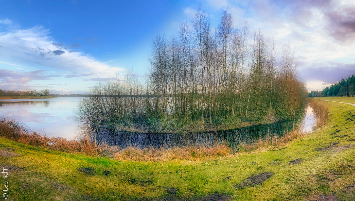 Uninhabited island