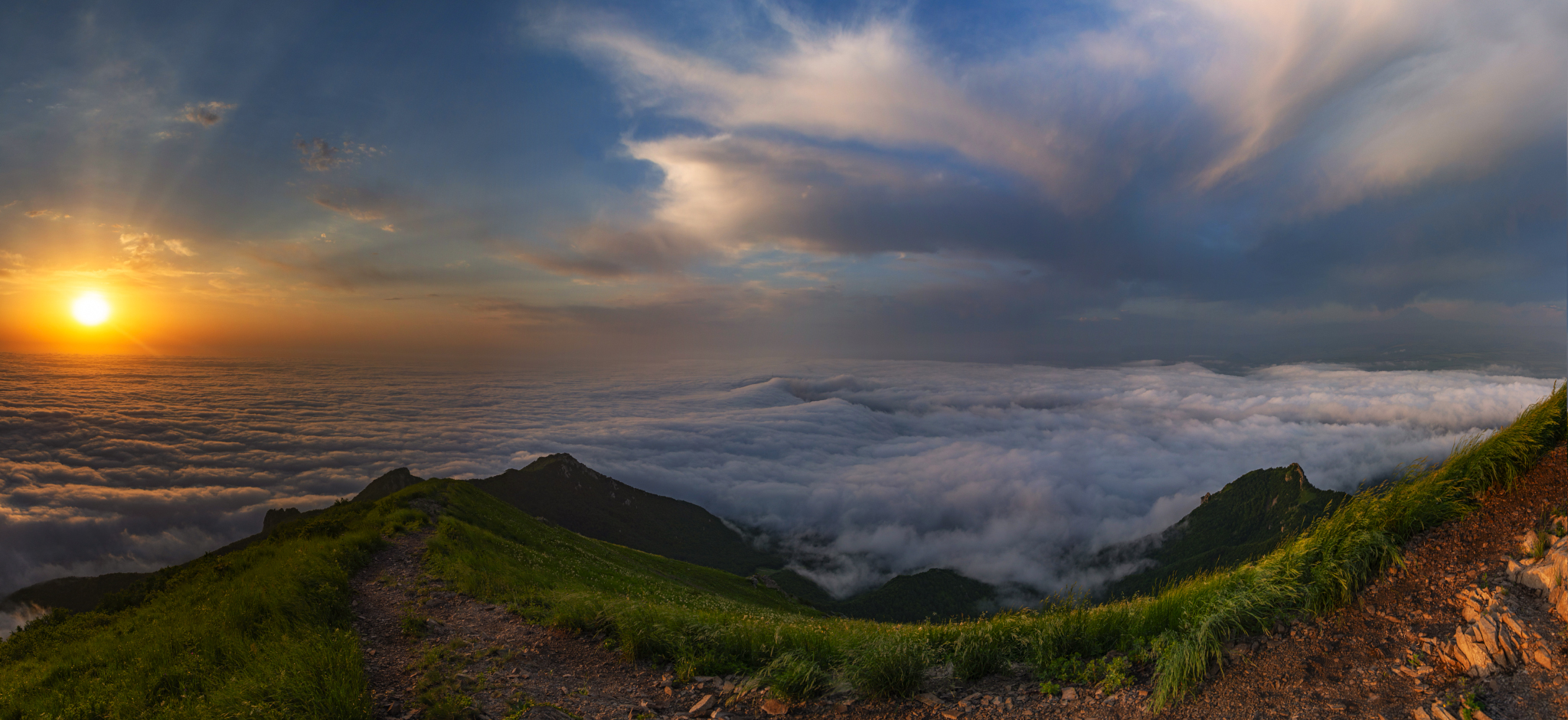 Road to clouds